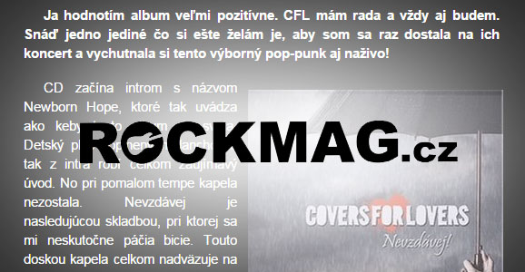 Recenze desky Nevzdávej! / Rockmag.cz